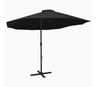 Parasol d'Extérieur Poteau en Aluminium Pare-soleil Jardin Anthracite vidaXL