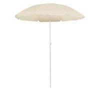 Vidaxl Parasol De Jardin Avec Mât En Acier Sable 180 Cm