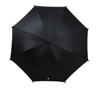 Parasol Dooky pour landau ou poussette (universel et flexible, protection UPF 50+, flexibilité à 180 degrés, technologie flex, système easyfix, hydrofuge), Noir