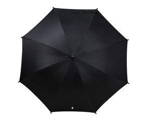 Parasol Dooky pour landau ou poussette (universel et flexible, protection UPF 50+, flexibilité à 180 degrés, technologie flex, système easyfix, hydrofuge), Noir