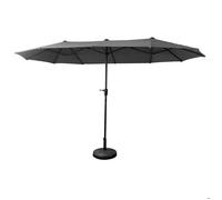Parasol Double 2x4m Linai Gris Gris