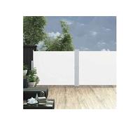 Parasol droit 170 x 170 mat en acier rectangle toile en polyester