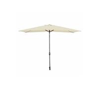 Parasol droit 200 x 200 mat en acier rectangle toile en polyester marbueno