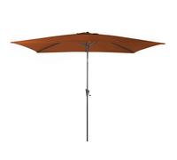 Parasol droit aluminium PROLOISIRS 3 x 2 m - Sienne