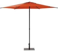 - Parasol Droit Carré Soya Ambre 2,7m En Acier Et Polyester