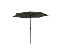 Parasol droit HAPUNA rond 2,70m de diamètre gris