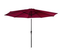 Parasol droit hapuna rond 3,30m de diamètre fuchsia