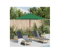 vidaXL Parasol d'extérieur 44534 avec mât en bois – Pare-soleil pour patio, jardin