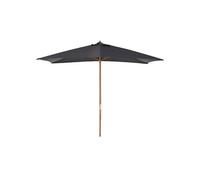 Parasol droit rectangulaire de jardin grande taille dim. 3L x 2l x 2,5H m anthracite Anthracite G