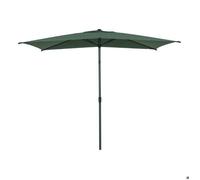Parasol droit rectangulaire inclinable Loompa 3x2m vert olive - Hespéride
