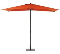 - Parasol Droit Rectangulaire Inclinable Loompa Ambre 3 X 2m En Aluminium Et Polyester
