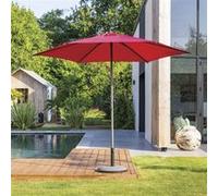 Parasol droit rond 2,7m Soya grenade Hespéride - Grenade Grenade G