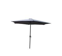 Portofino - Parasol Droit Rond 2,94 X 2,94 M Gris Gris
