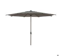 Parasol droit rond inclinable Loompa 3m café - Hespéride