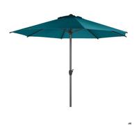 Hespéride - Parasol droit rond Loompa Bleu canard