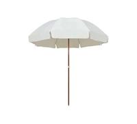 Vidaxl Parasol Avec M?T En Acier 300 Cm Sable Beige