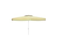 Parasol droit toile en polyester marbueno rond 270 x 270 mat en aluminium