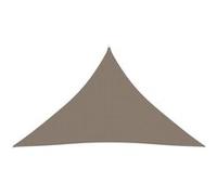 Parasol droit triangulaire mat en acier 300 x 300