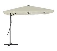 Vidaxl Parasol D'extérieur Avec Poteau En Acier 250 X 250 Cm Sable