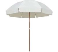 Vidaxl Parasol Avec M?T En Acier 300 Cm Sable Beige