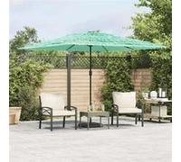 Parasol de Jardin avec Mât en Acier Parapluie Terrasse Balcon Extérieur vidaXL