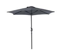 Parasol Droit WERKA PRO - Gris Anthracite Ø 2m