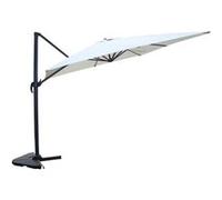 Parasol ecru déporté rectangle 3 x 4 m rotatif à 360 CESARE CONCEPT USINE Ecru G