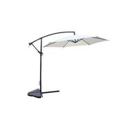 Concept Usine – Parasol déporté rond Porticcio Ø 300 cm écru