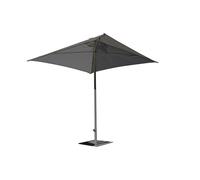 Parasol en aluminium laqué et toile olefin