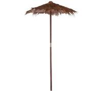 Parasol en Bois "Cocotier" 150cm Marron Marron G