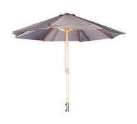 Parasol en Bois "Ixos" 300cm Gris