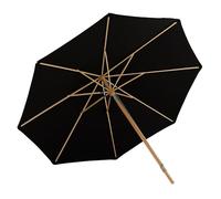 Parasol en Bois "Nypo" 330cm Noir