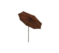 Outsunny - parasol - Métal - 295x295x250cm - Marron