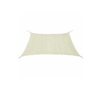 Parasol en PEHD carré 3,6 x 3,6 m crème 02_0008585