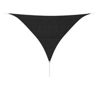 Parasol En Pehd Triangulaire 3,6 X 3,6 X 3,6 M Anthracite Vidaxl Vidaxl Noir