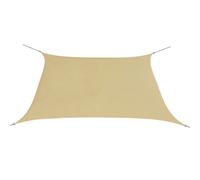 Parasol en tissu Oxford carré 3,6 x 3,6 m Beige vidaXL vidaXL