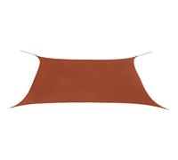 vidaXL Voile d'Ombrage Tissu Oxford Rectangulaire 2x4 m Ocre Marron Parasol