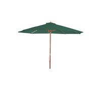 Parasol Florida Ø 3,5m polyester/bois 7kg vert