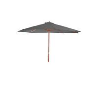 Parasol Florida, Parasol De Jardin, Parasol De Marché, Ø 3,5 M, Polyester/Bois, 7 Kg Gris Foncé Gris