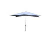 Parasol gris rectangle 2,95 x 2,95 m SPEZIA