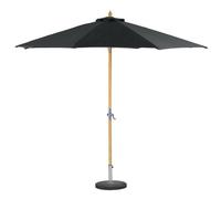 Parasol - HESPERIDE - Tinaei - Bambou massif - Ardoise - Diamètre 300 cm