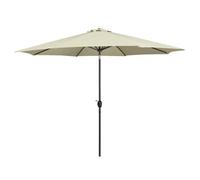 Parasol Hexagonal - Marbueno Summer - D300 Cm - Beige - 8 Baleines En Acier - Double Toit Cheminée - Polyester 180 G/M² Multicolore