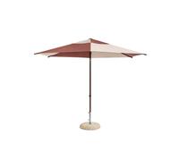 HAY Parasol Terrazza Hexagon Off-white-burgundy