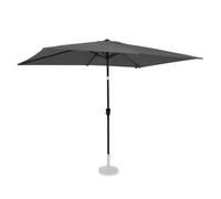 Parasol Rapallo 200x300cm - Parasol rectangulaire Premium | Gris