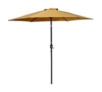 Parasol Inclinable à Manivelle "Marbella" 270cm Moutarde