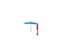 Parasol Inclinable Avec Mat En Aluminium - Turquoise - 200 X 300 Cm Bleu