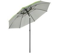 Outsunny Parasol en polyester 185 x 185 x 205 cm vert