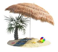 Parasol inclinable Hawaii Parasol de plage Ø 160 cm réglable Jardin terrasse