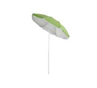 Outsunny Parasol de plage Parasol inclinable octogonal Ø 160 cm tissu polyester haute densité anti-UV mât démontable sac de transport inclu vert