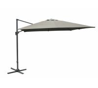 Parasol déporté aluminium 3x4 m taupe
